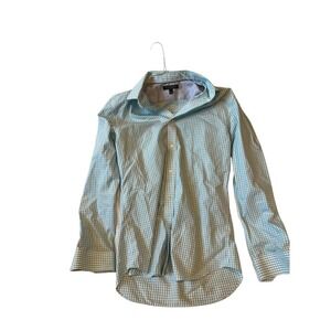 Banana Republic Checkered Button Up Shirt Jacket Mens M